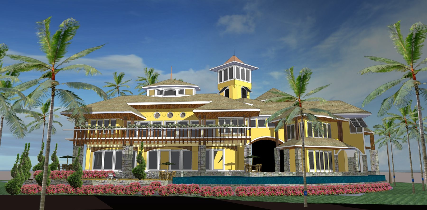 Casey Key gulf-front house designed by William C. Tagland